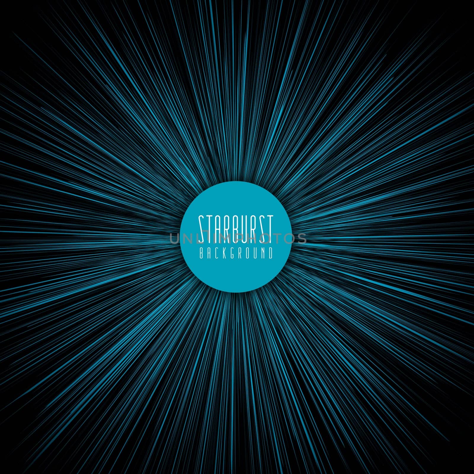 Abstract background with a starburst design