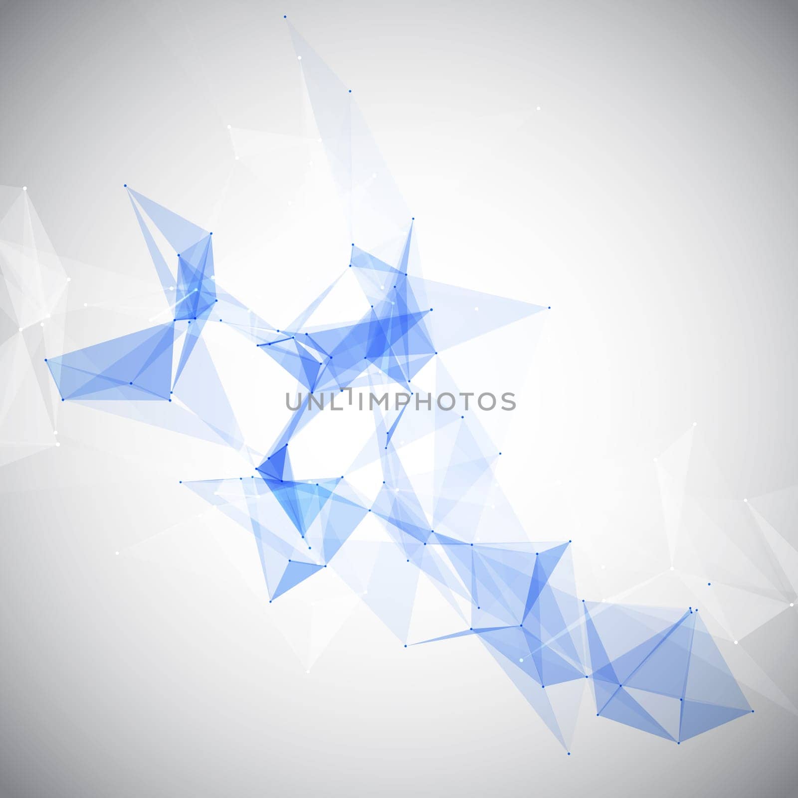 Abstract tech background with a network connections design