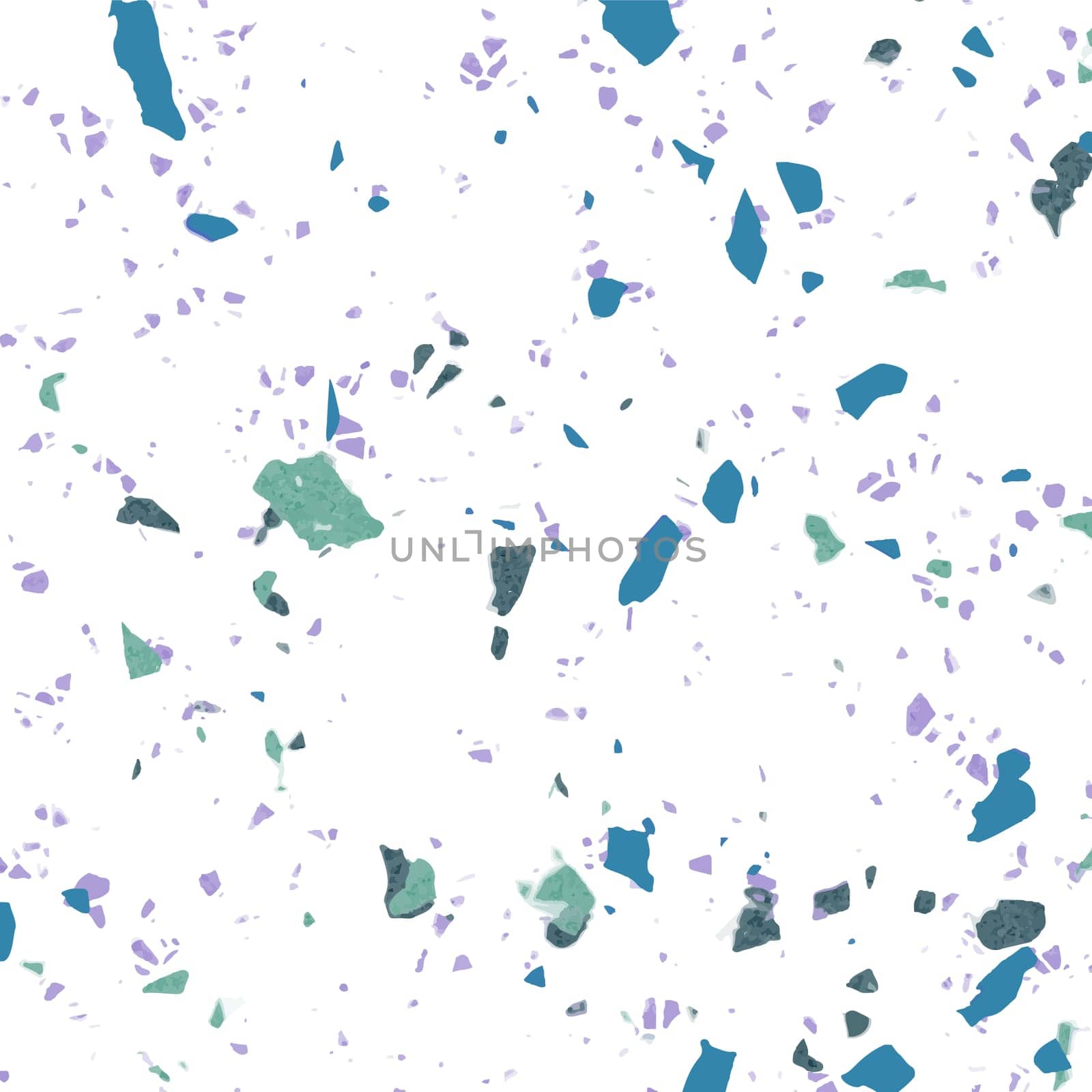 Abstract background with a terazzo stone design