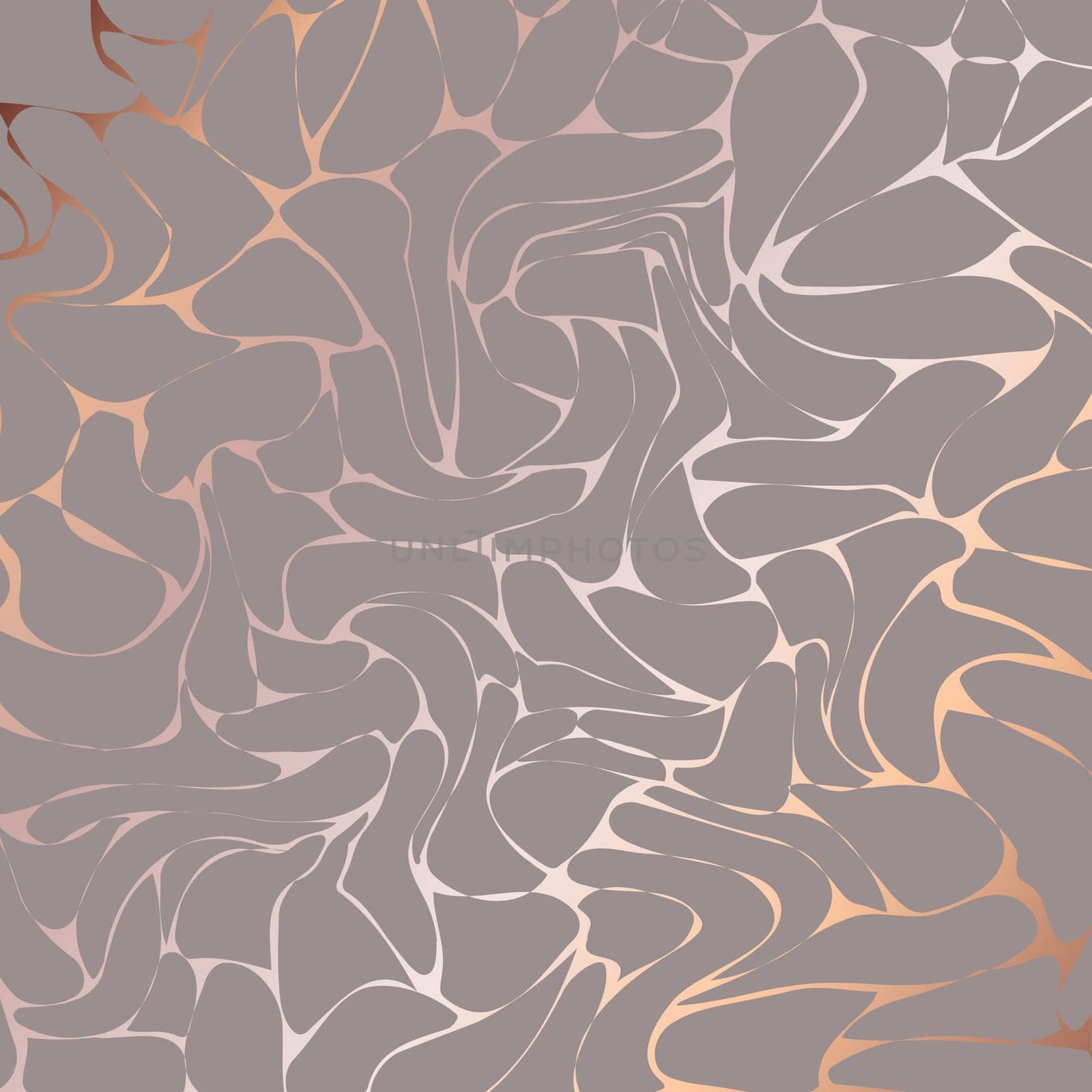 Abstract texture background with metallic rose gold colours