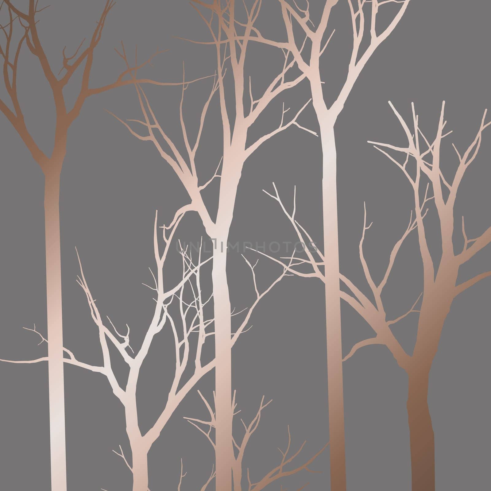 Abstract background with a tree silhouette wallpaper design