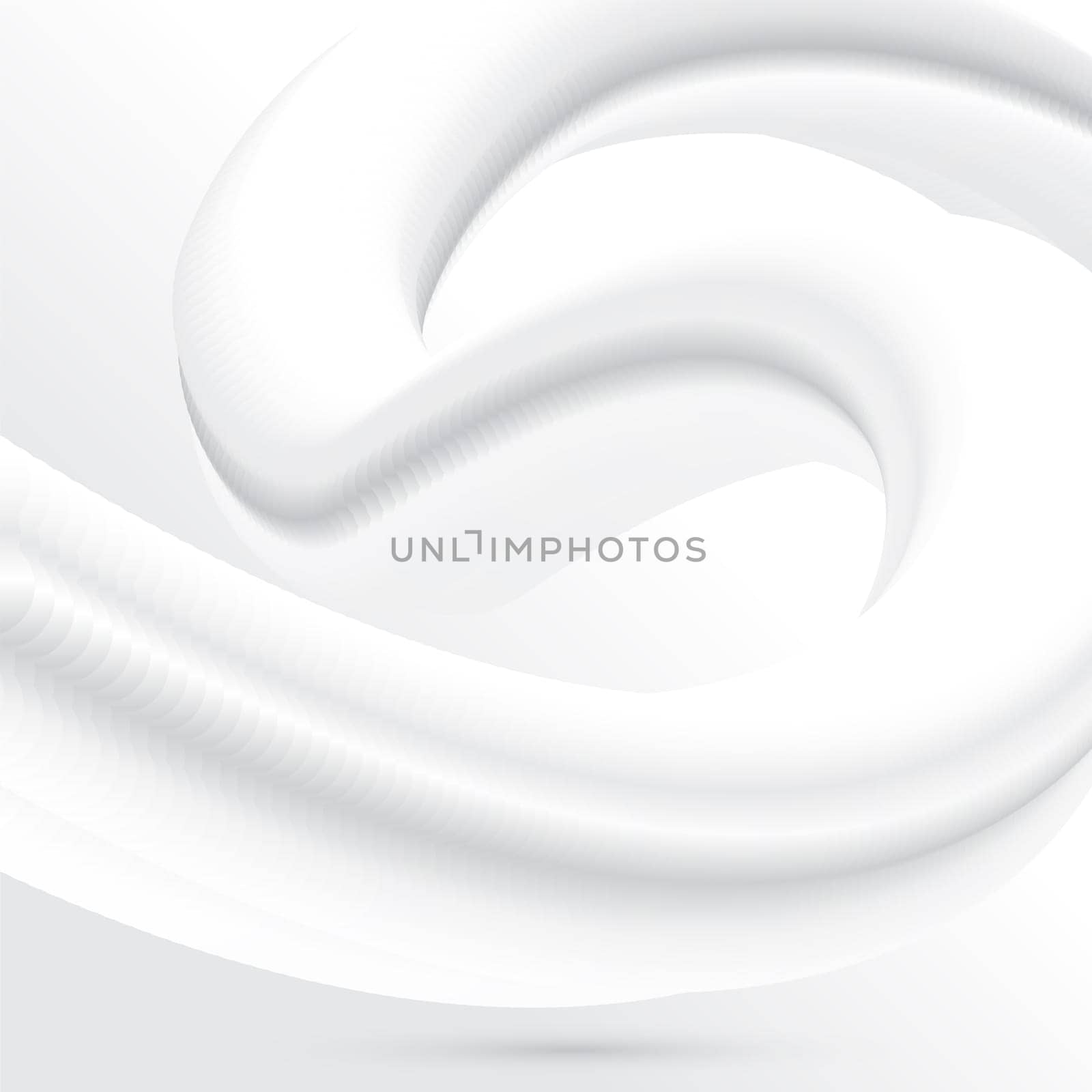 Abstract minimal background with white fluid blend design