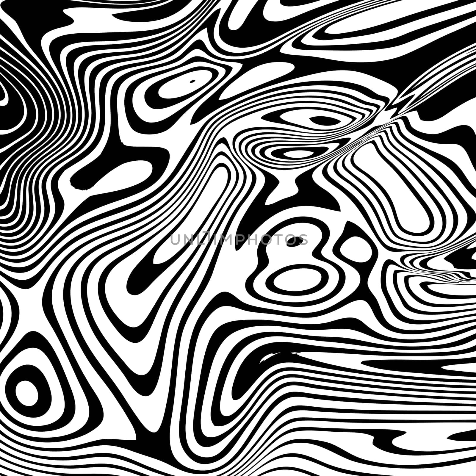 Abstract background with a warped lines design