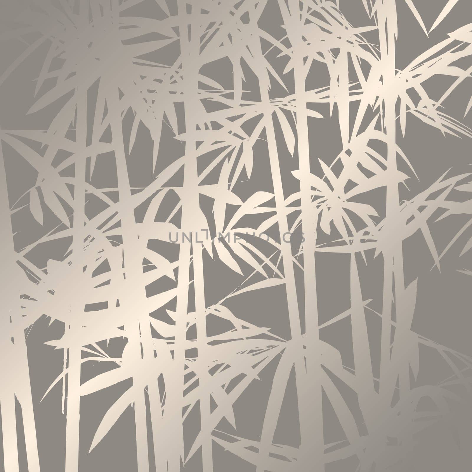Abstract background with a bamboo silhouette pattern