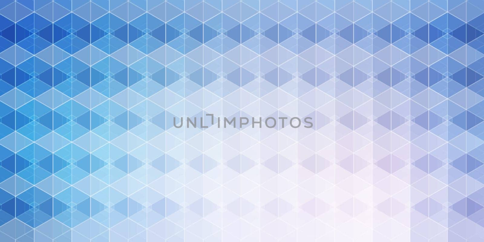 Banner template with an abstract geometric design
