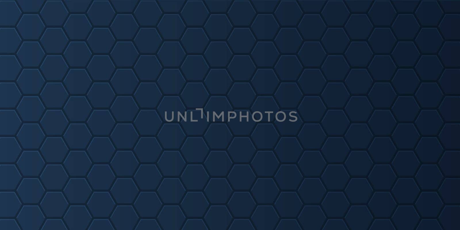 Abstract banner with a subtle hexagonal pattern design