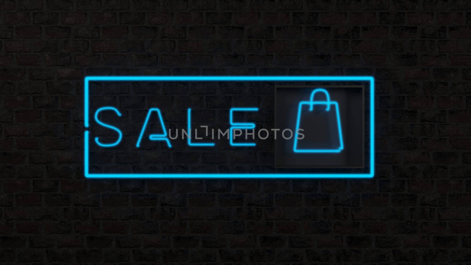 3d render of Black Friday sale background