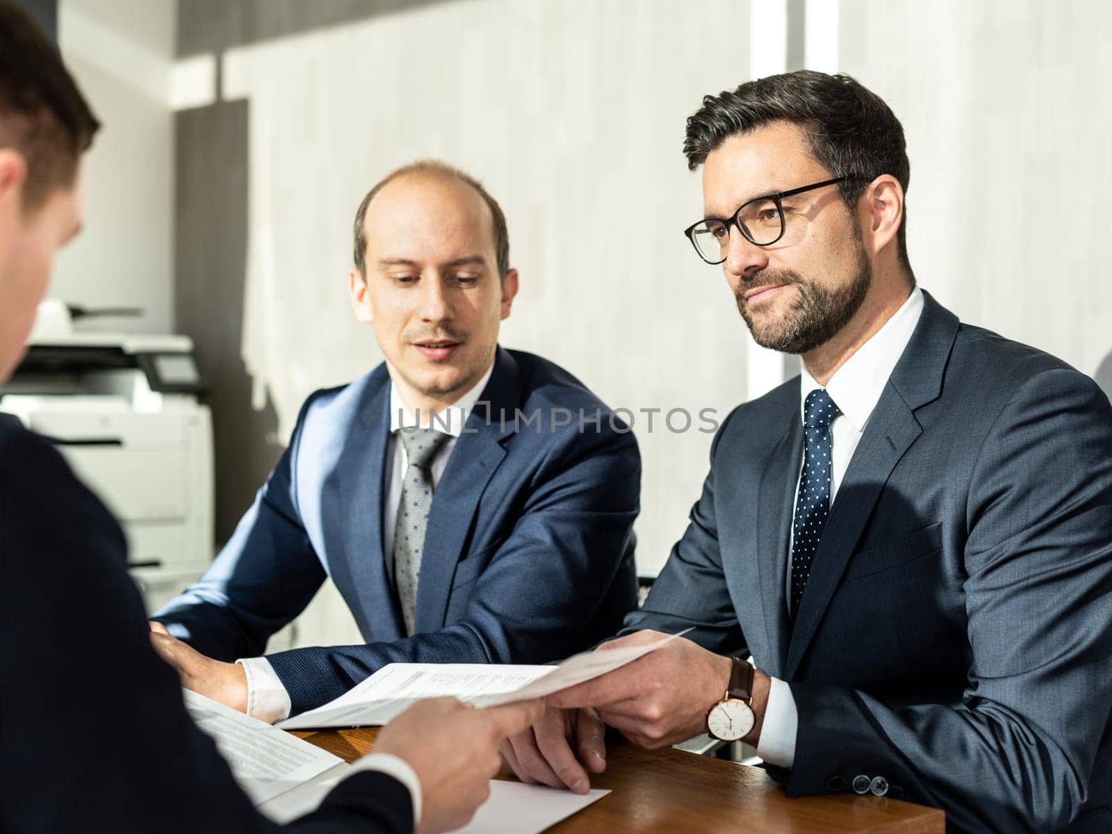 Close-up Of Businessperson Signing Contract,woman writing paper at the desk with pen and reading books at table with basic business Form document working in office