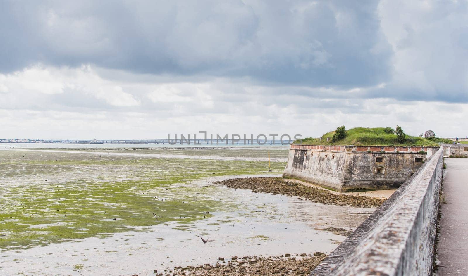 Fortification of the citadel of Château d'Oléron, on the island of Oléron in France