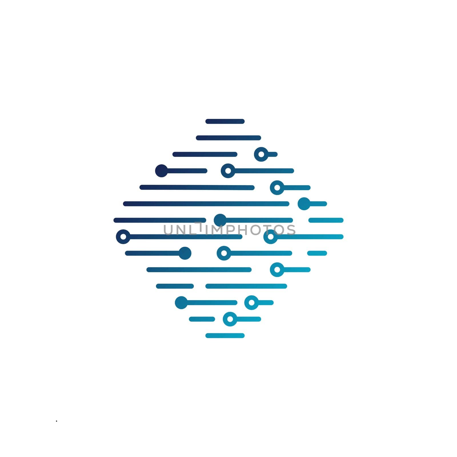 Circuit Logo Template vector illustration icon design
