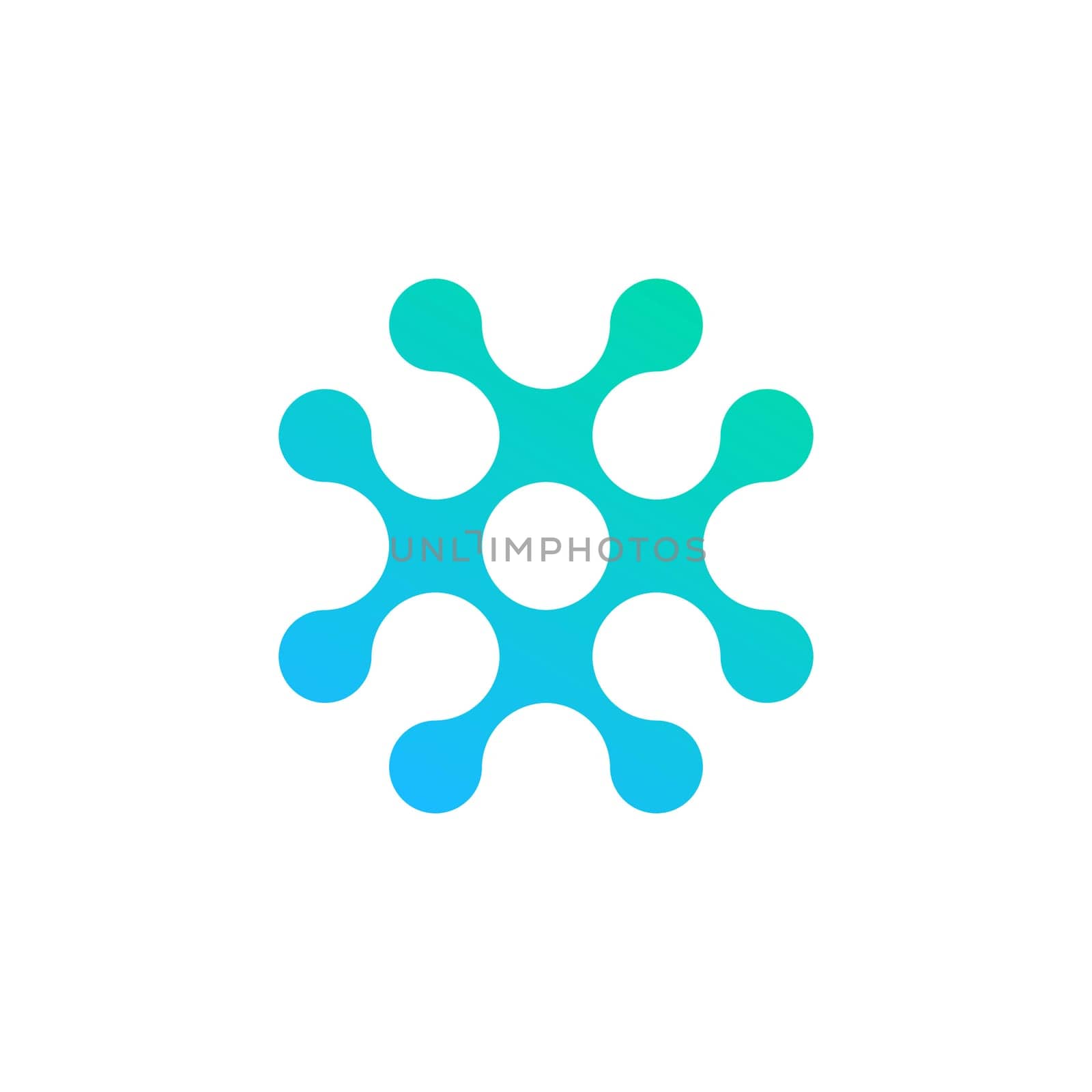 Meta Ball icon vector design template