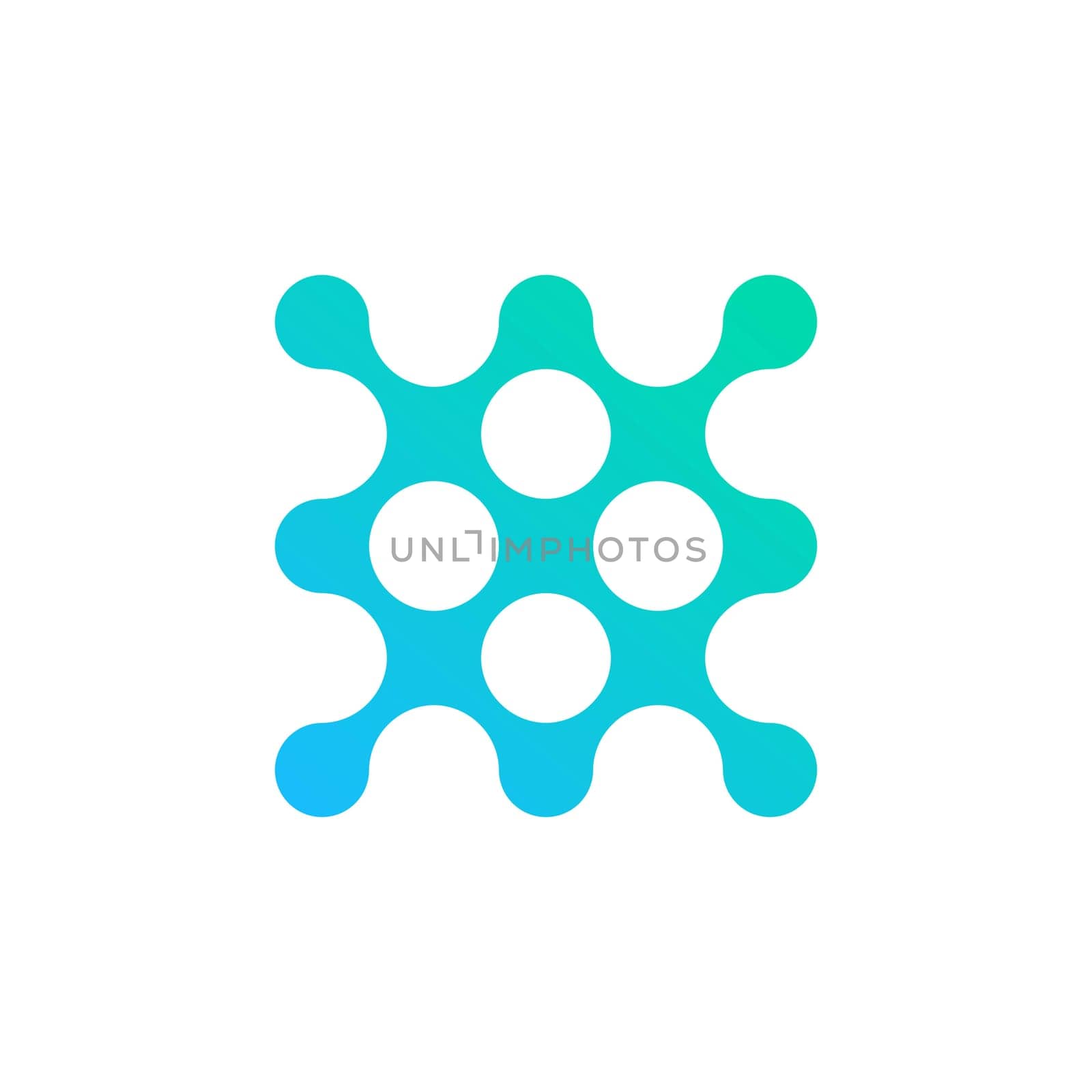 Meta Ball icon vector design template