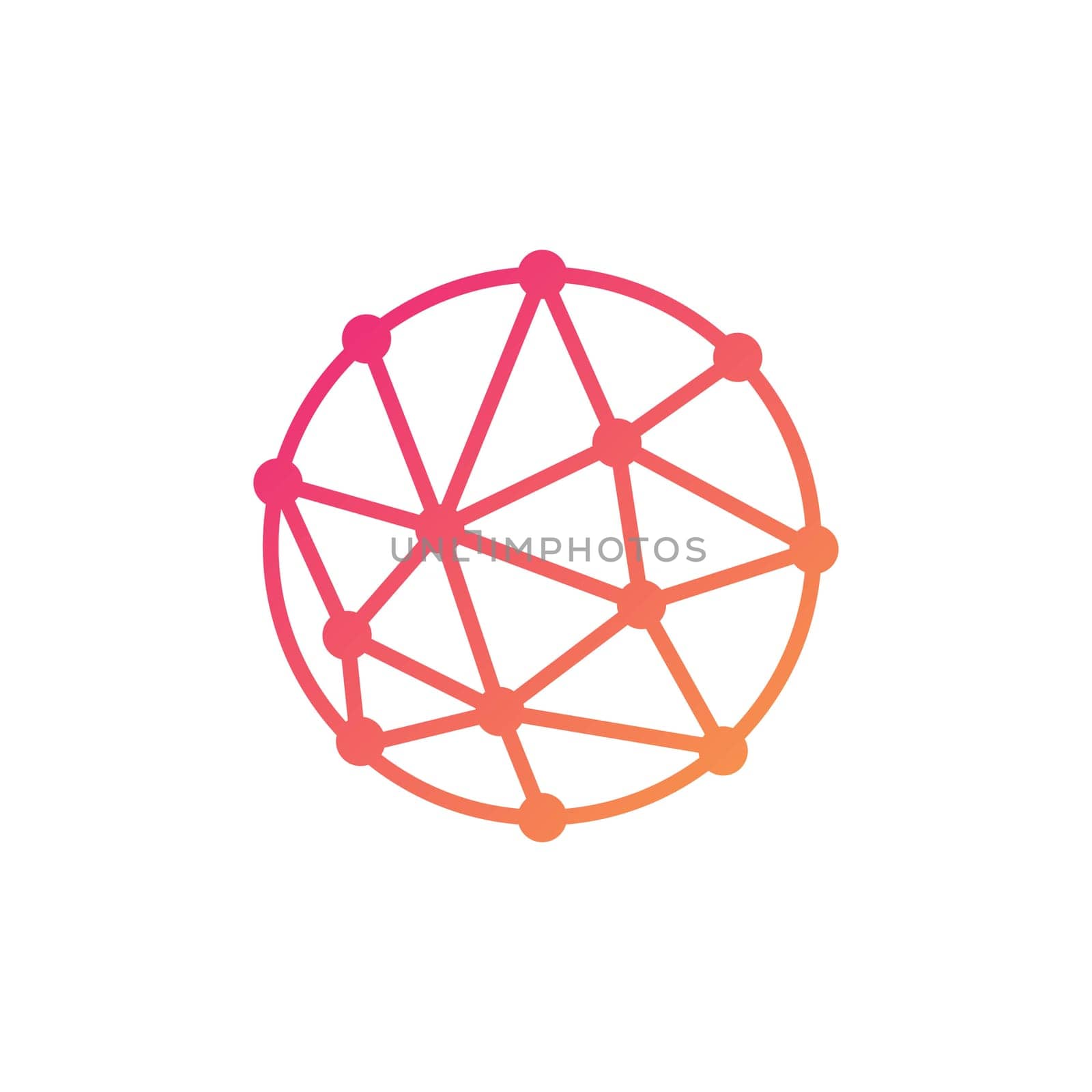 Circuit Logo Template vector illustration icon design