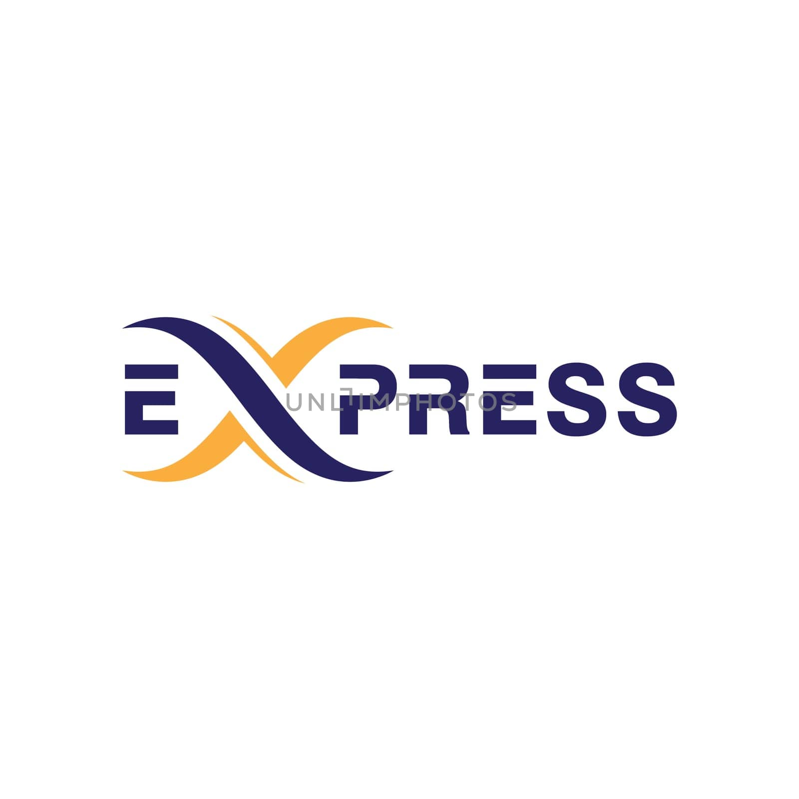 express logo Vector icon design illustration Template