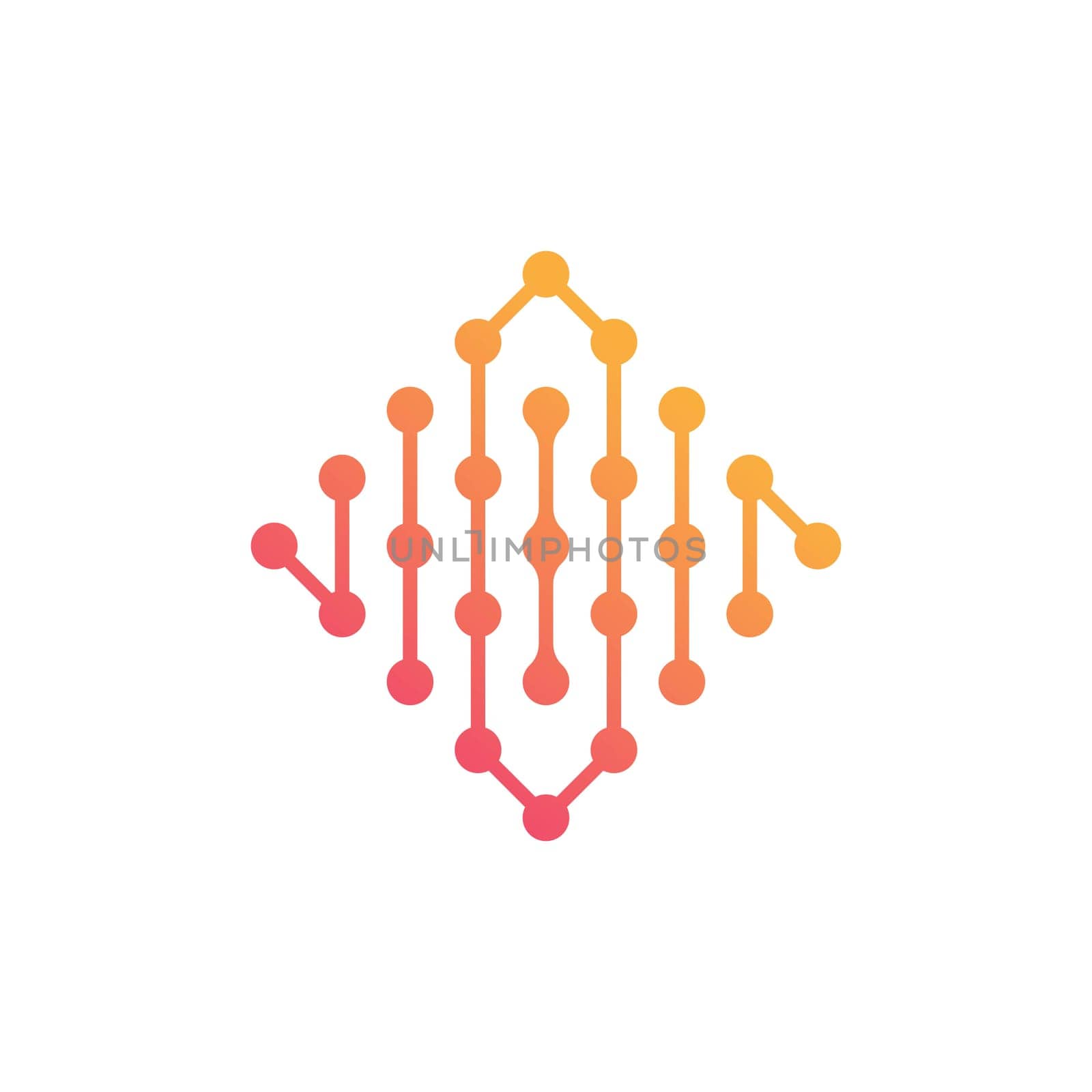 Meta Ball icon vector design template