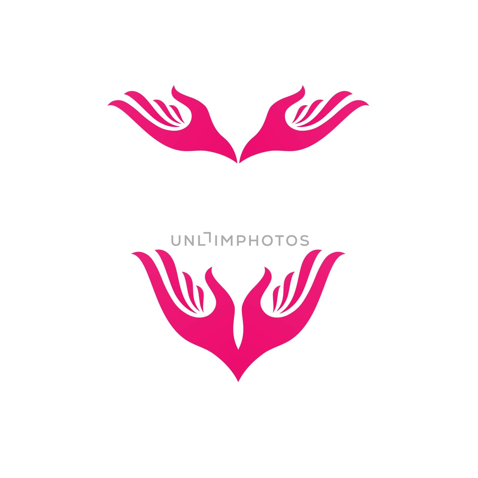 Hand Care icon Template vector illustration design