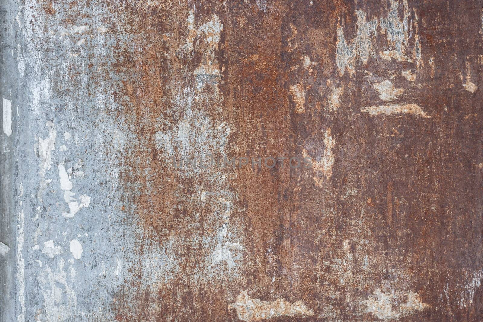 Grunge rusted metal texture, rust, and oxidized metal background. Old metal iron panel.