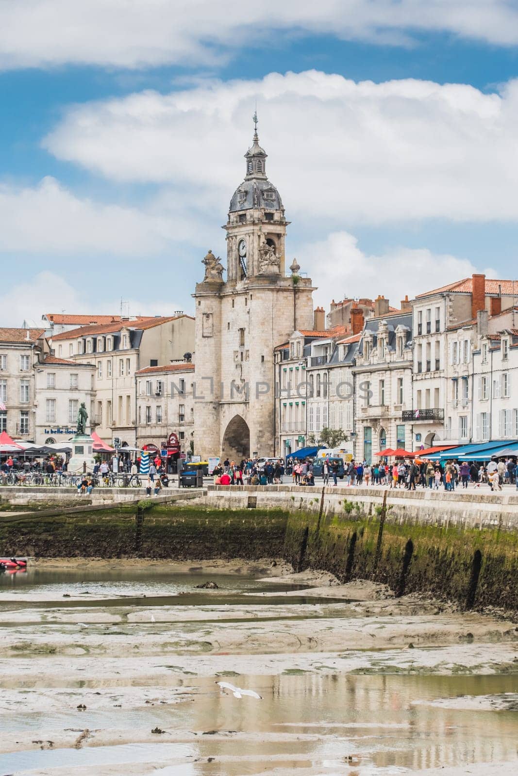 Old port of La Rochelle in Charente-Maritime in France