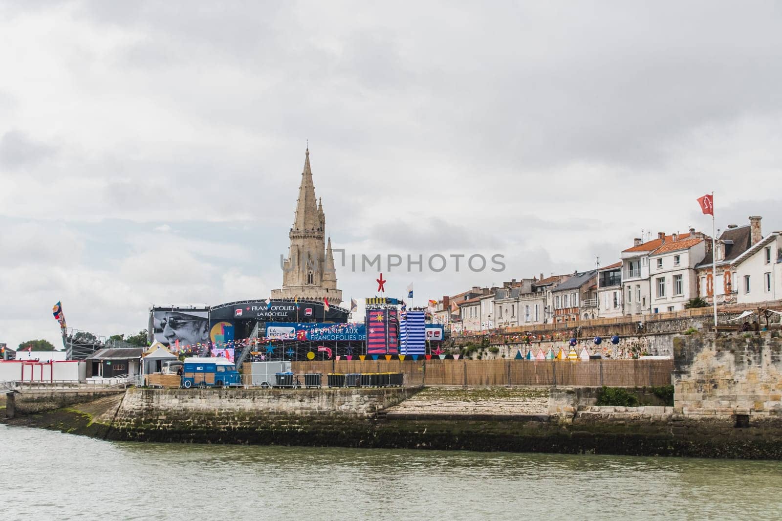 The lantern tower in La Rochelle in the Charente-maritime region of France