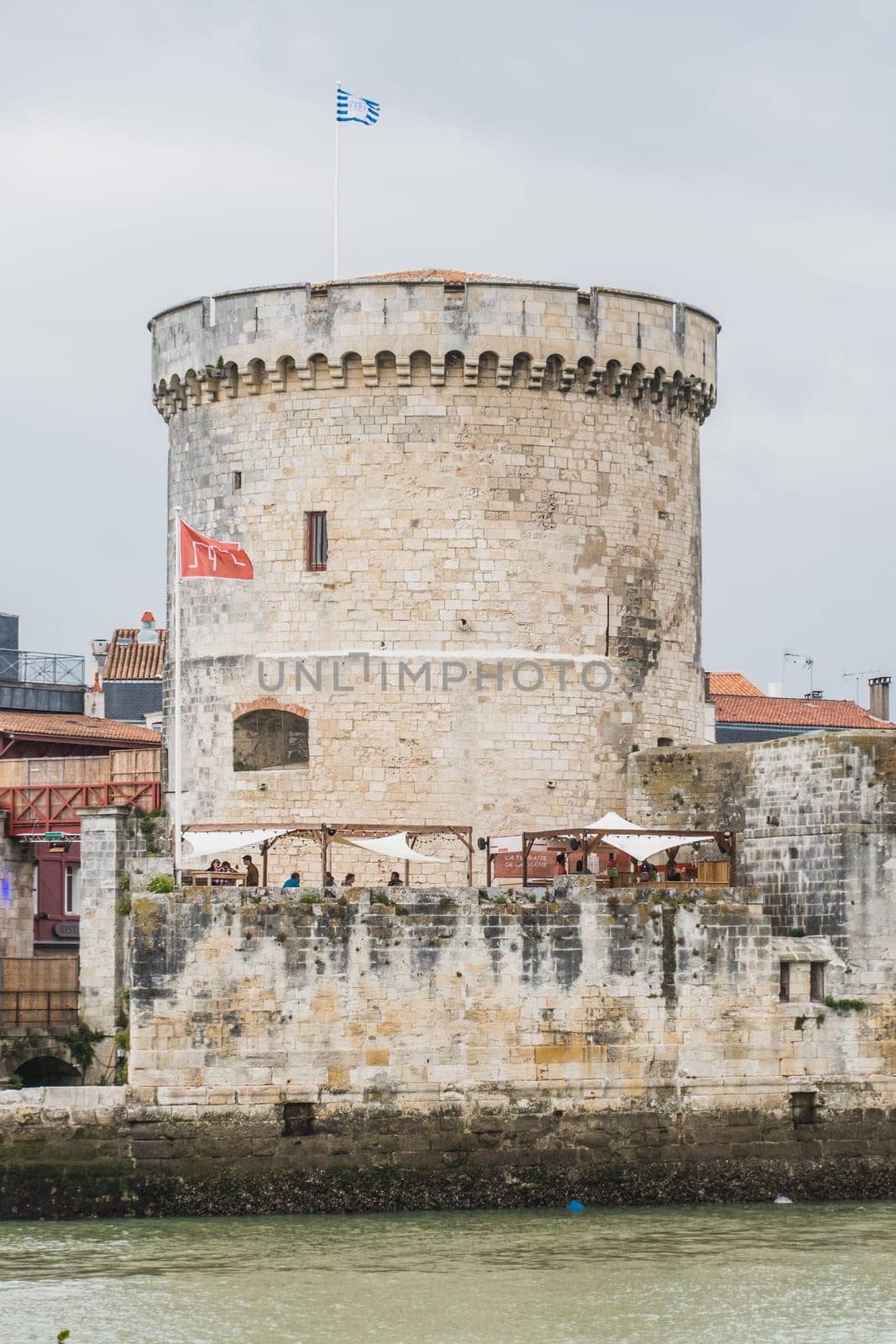The Chain Tower at La Rochelle in Charente-Maritime in France