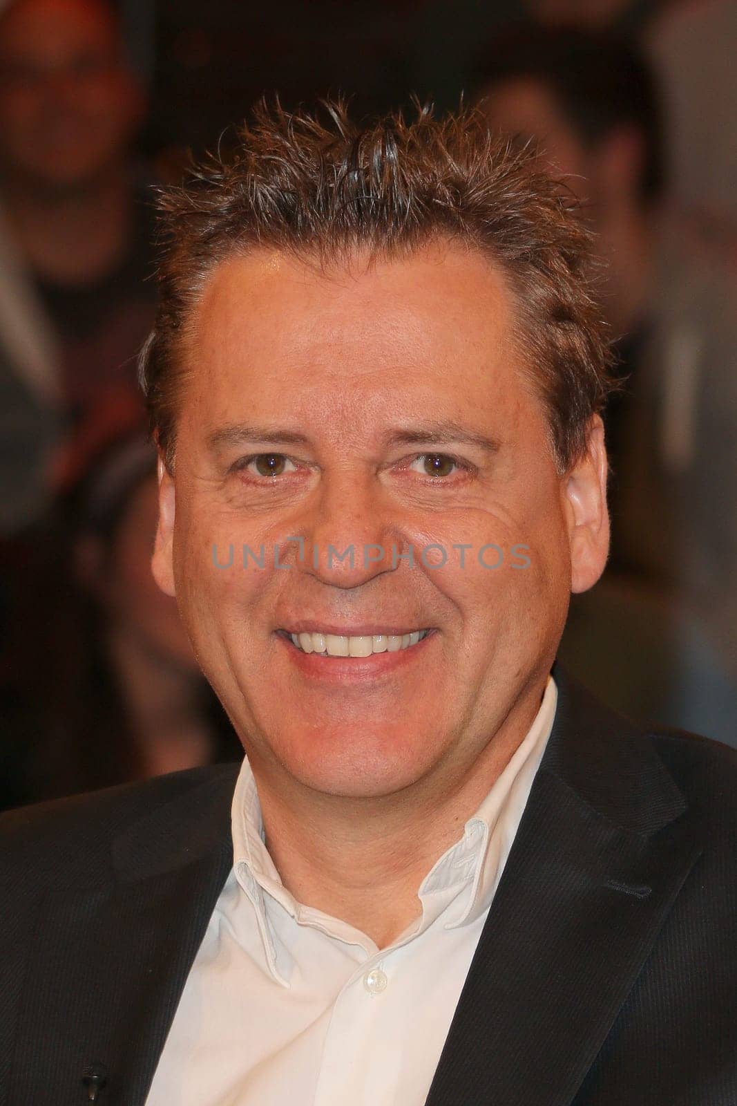Joerg Dahlmann (Reporter),broadcast 2 by Markus Lanz at Studio Stahltwiete,Hamburg,15.04.2015
