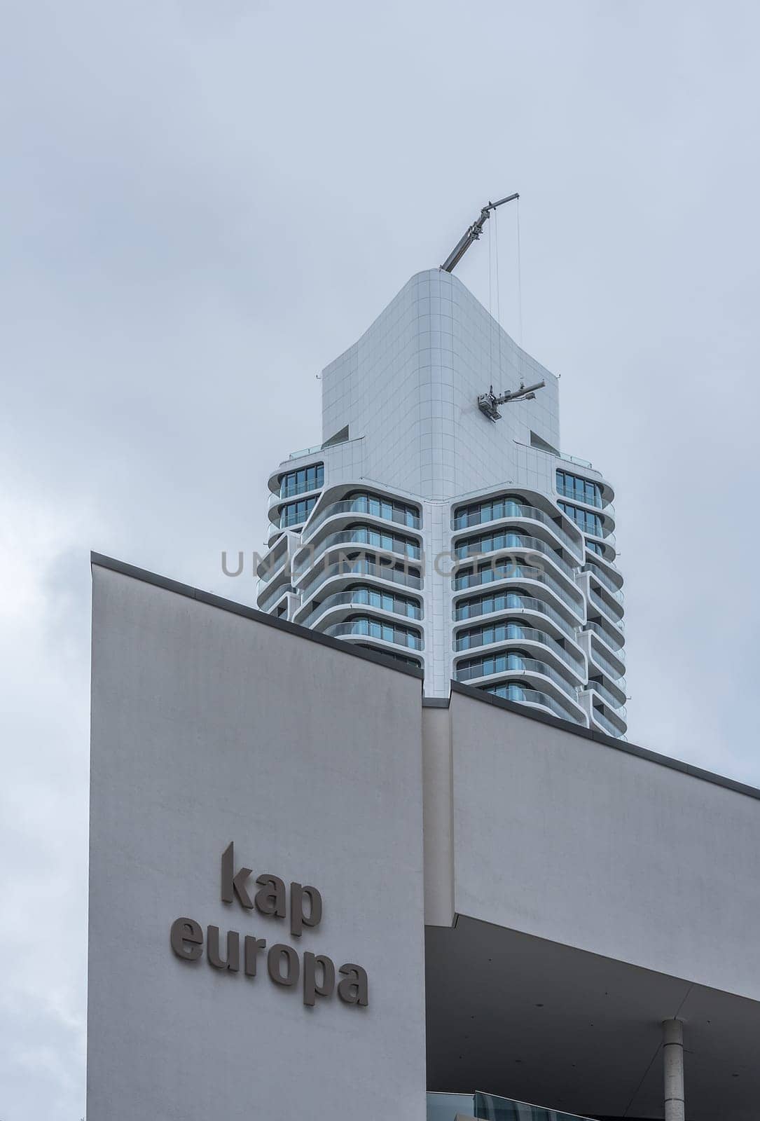 Kap Europa Congress Center and Grand Tower skyscraper, Frankfurt am Main, Germany