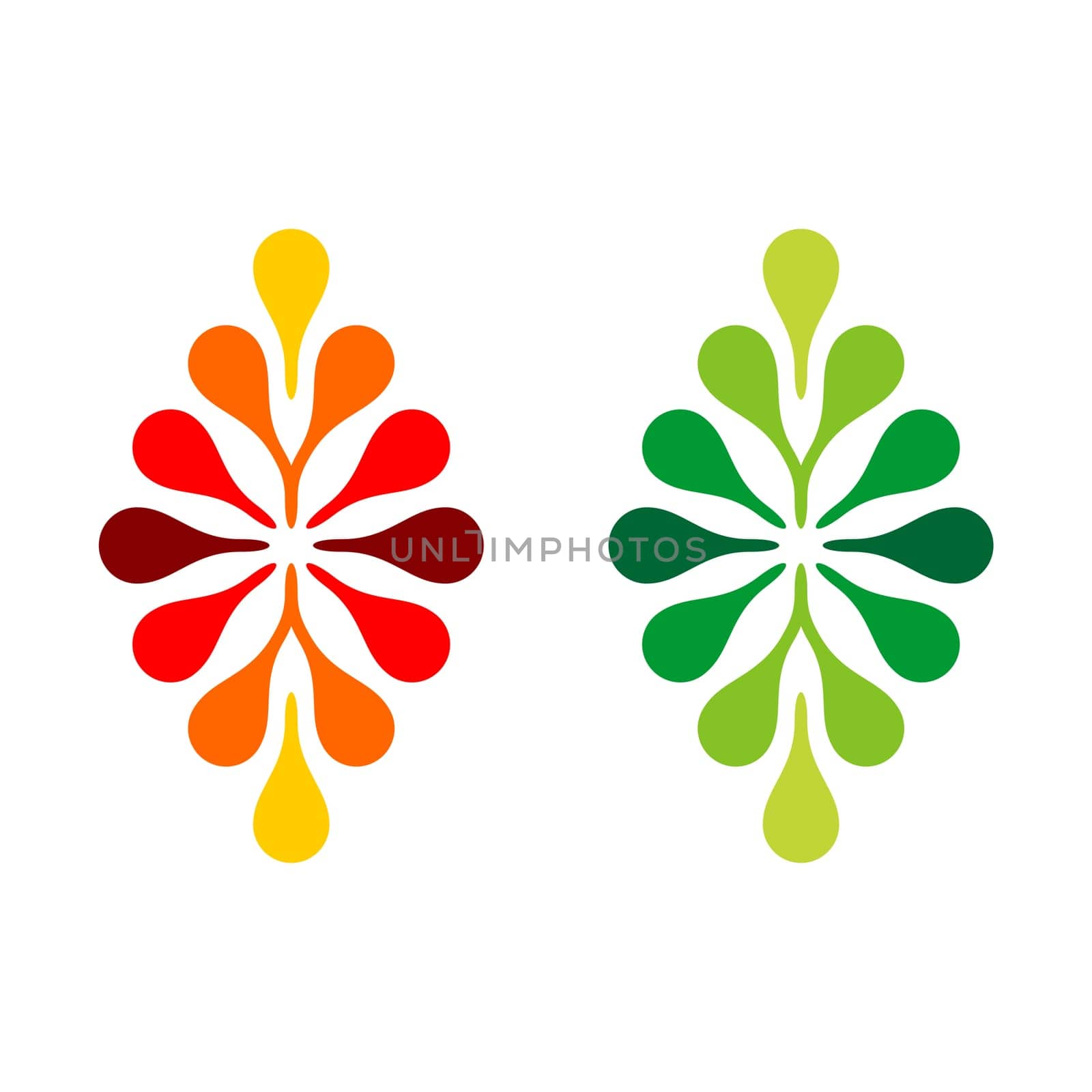 Abstract Flower vector Logo Template Illustration Design. Vector EPS 10.