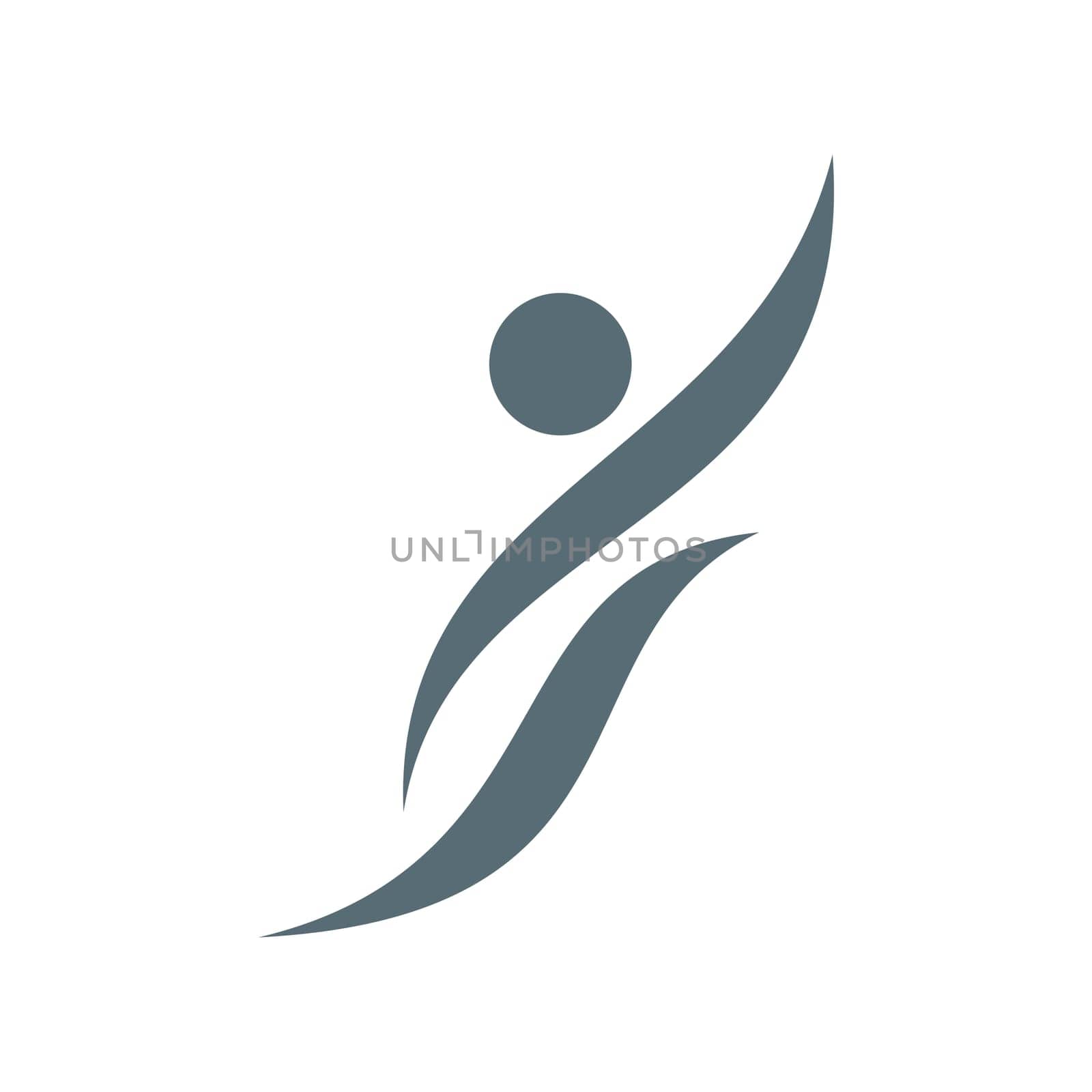 Human Shape Logo Template Illustration Design. Vector EPS 10.