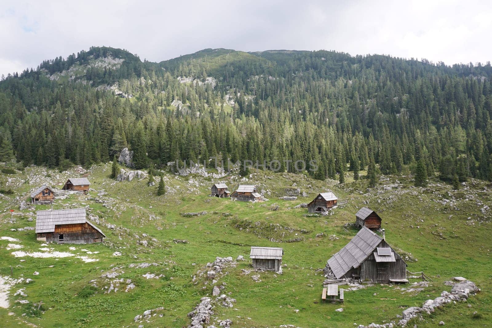 Mountain Huts on the Seven Lakes Valley Hike, Slovenia 2020