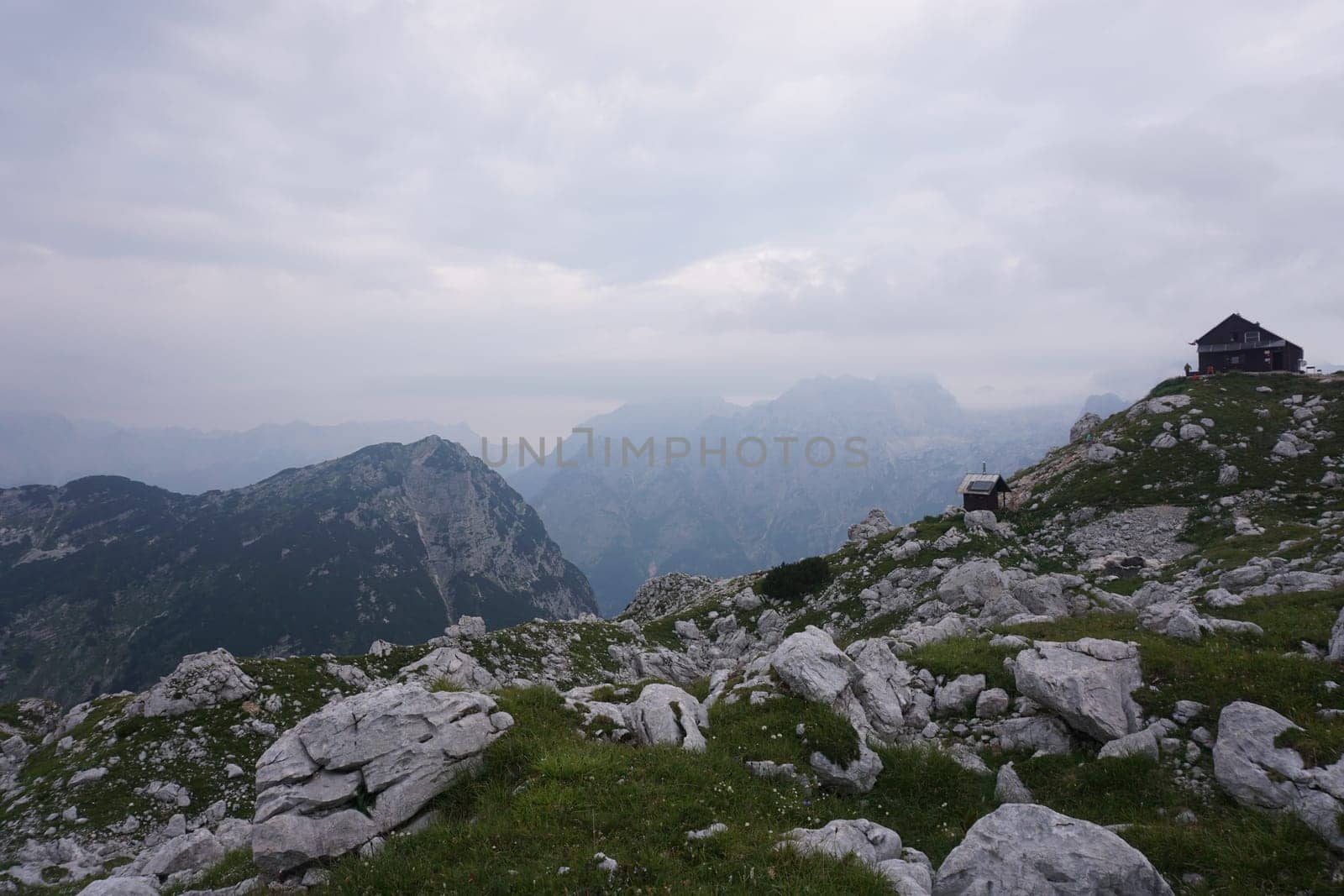 Mountain Hut close to Mount Triglav, Slovenia 2020