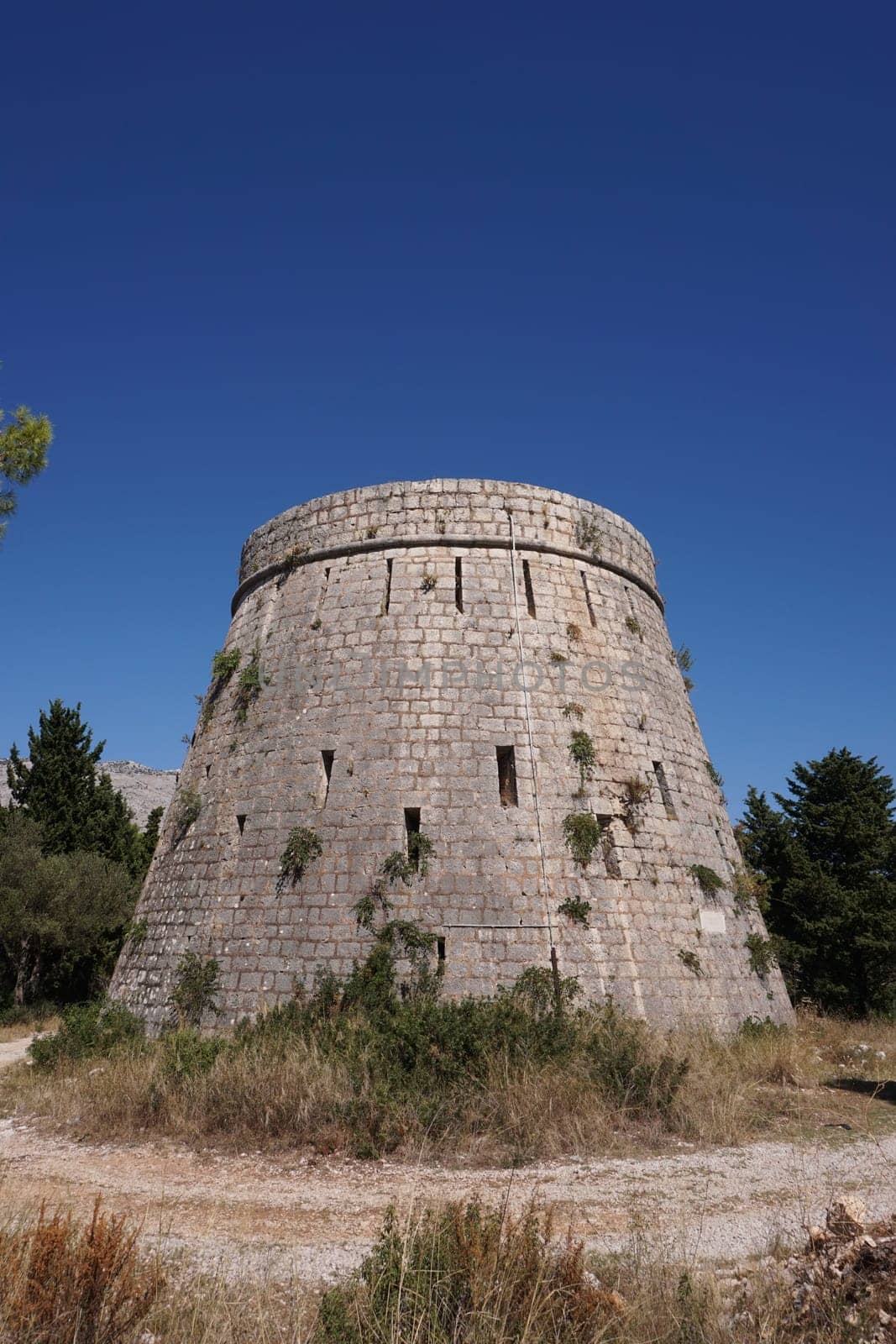 Fort Wellington outside of Korcula town on the island of Korcula, Croatia 2020
