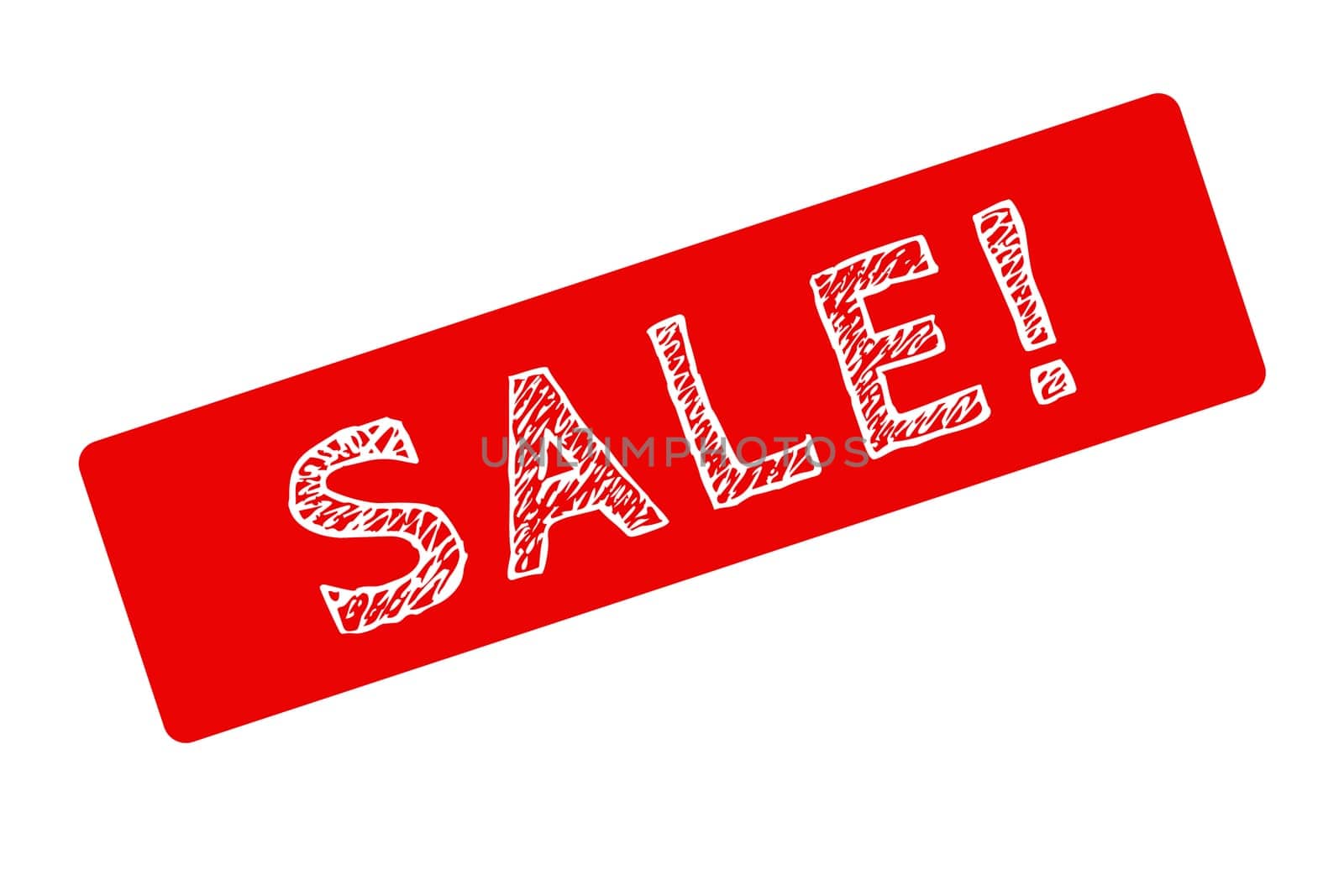 Sale sign for final sale, black friday, discount on prices