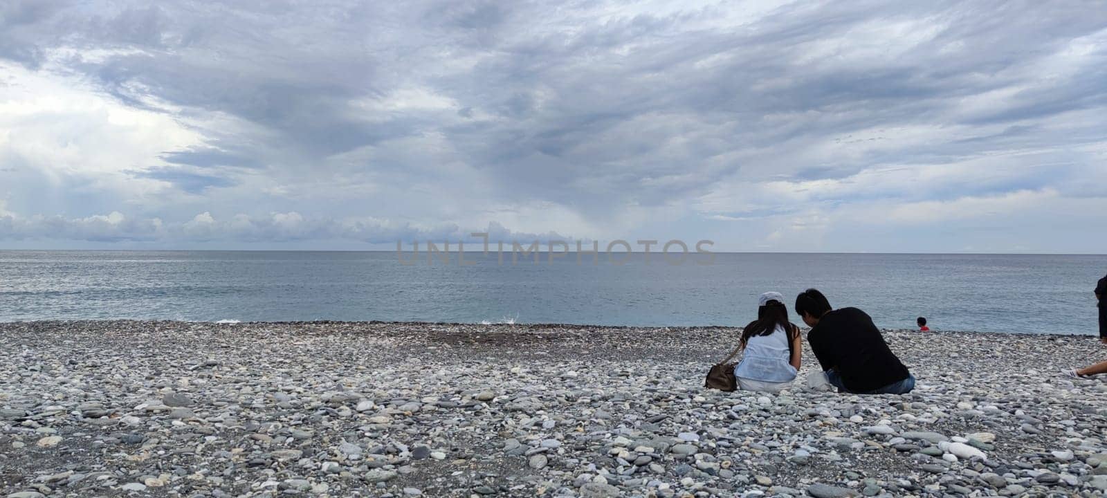 Hualien Mambo Beach, Taiwan - 30 Aug, 2021 : The beach Hualien Mambo, Taiwan