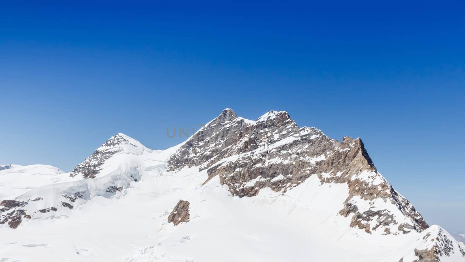 Swiss Alps mountain landscape, Jungfraujoch, Switzerland
