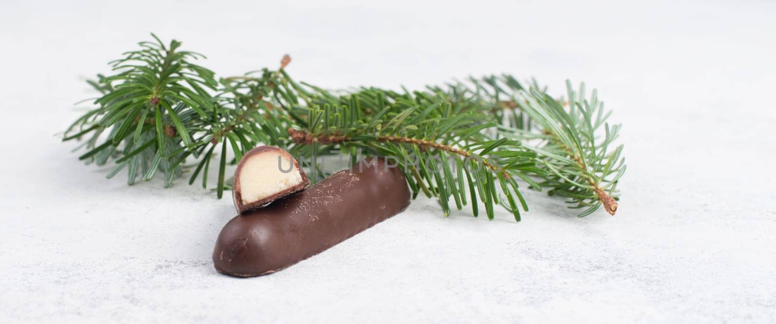 Marzipan bread, typicalg erman christmas sweets called Marzipanbrot