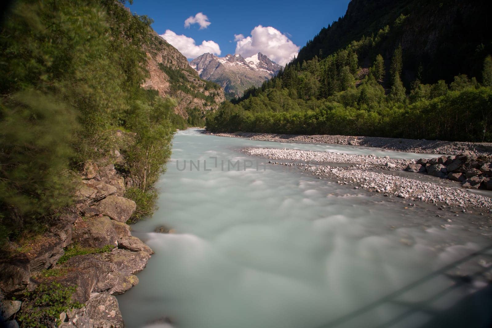 The Veneon river in the Oisans Region, France