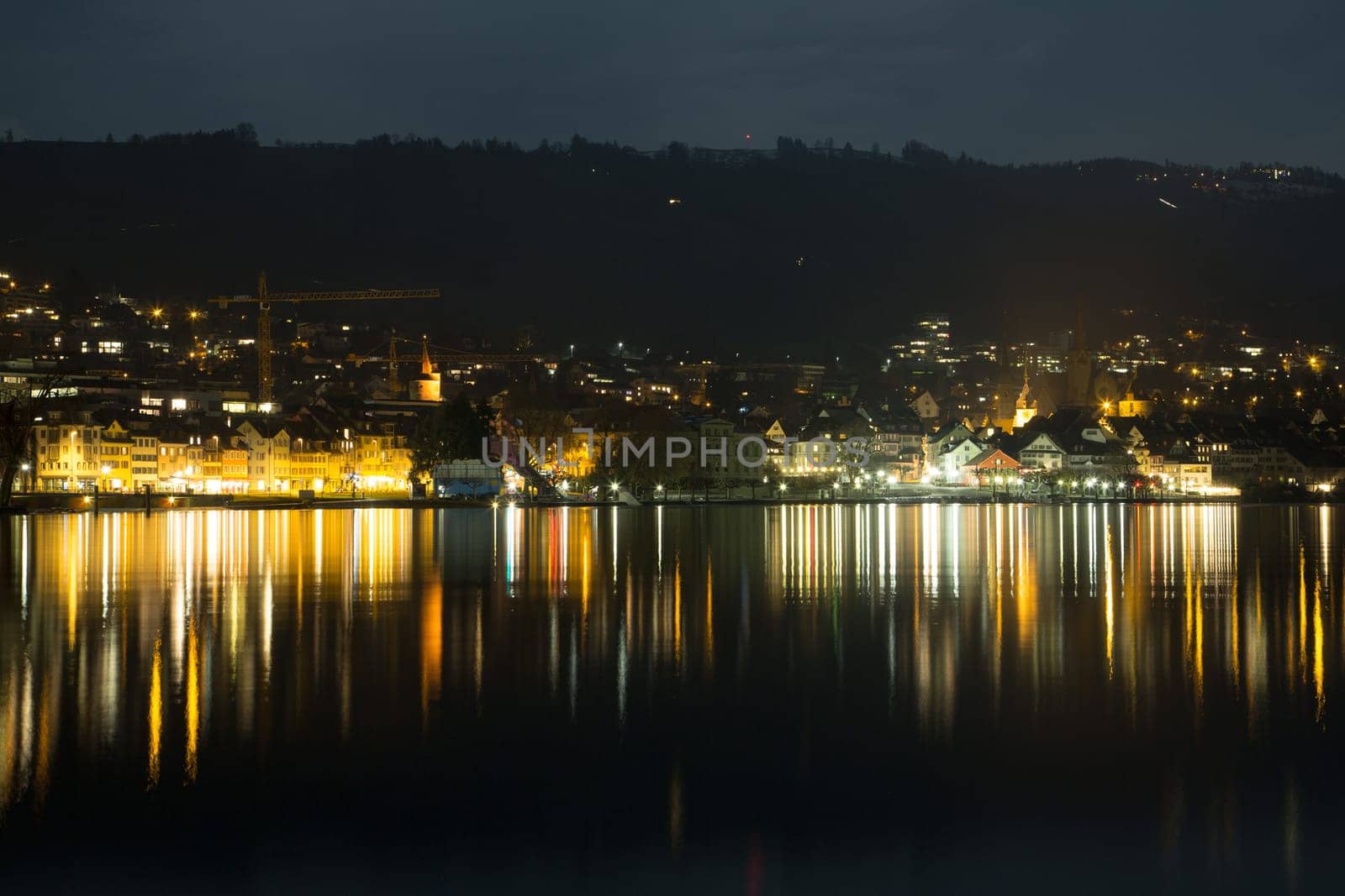 The famous Lake of Zug in Switzerland