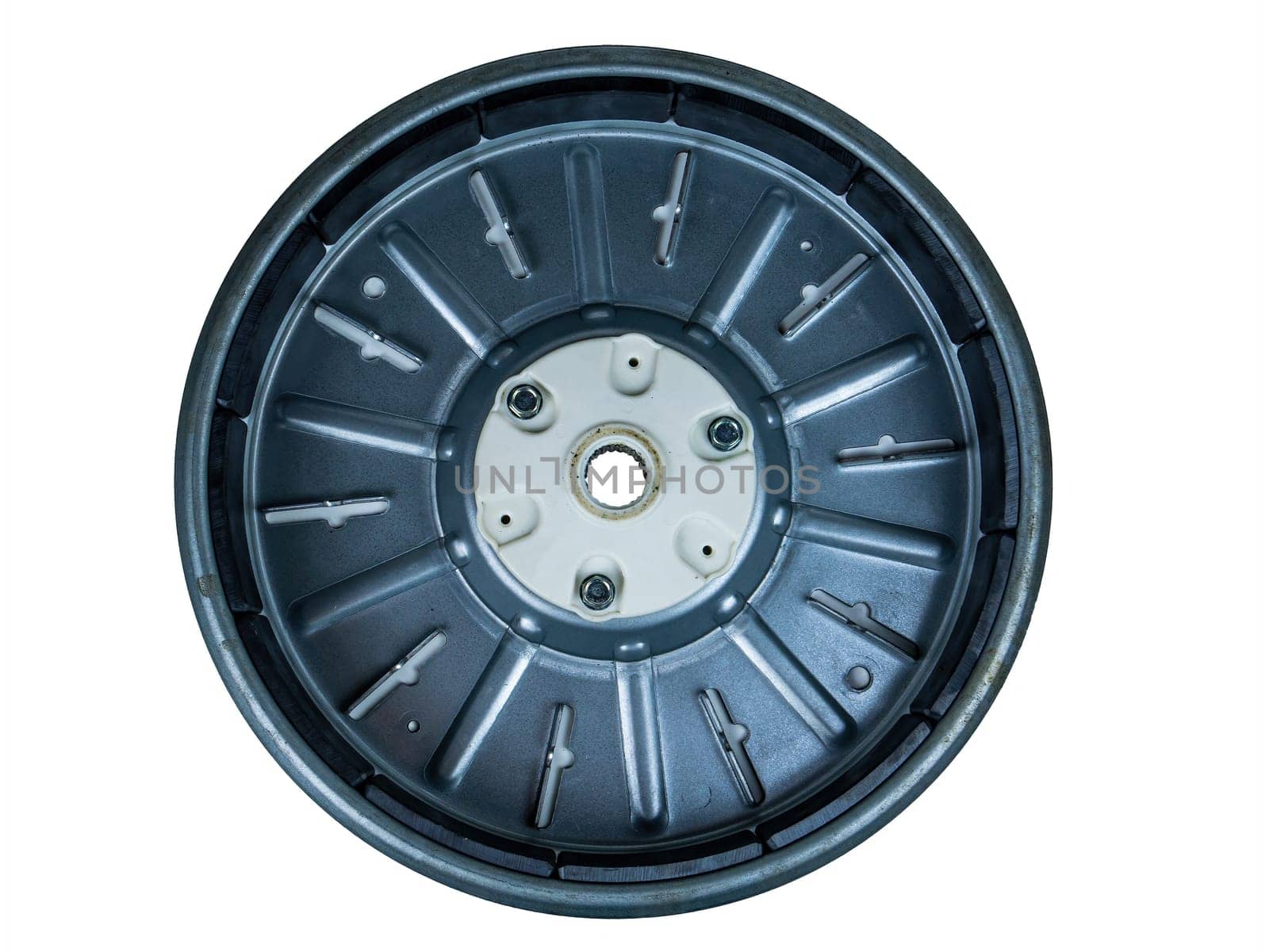 Magnetic part of the washing machine direct drive motor. Inverter electric motor. Direct drive. Magnetic part of the motor. Spare part. Repair of washing machines. Customer Service.