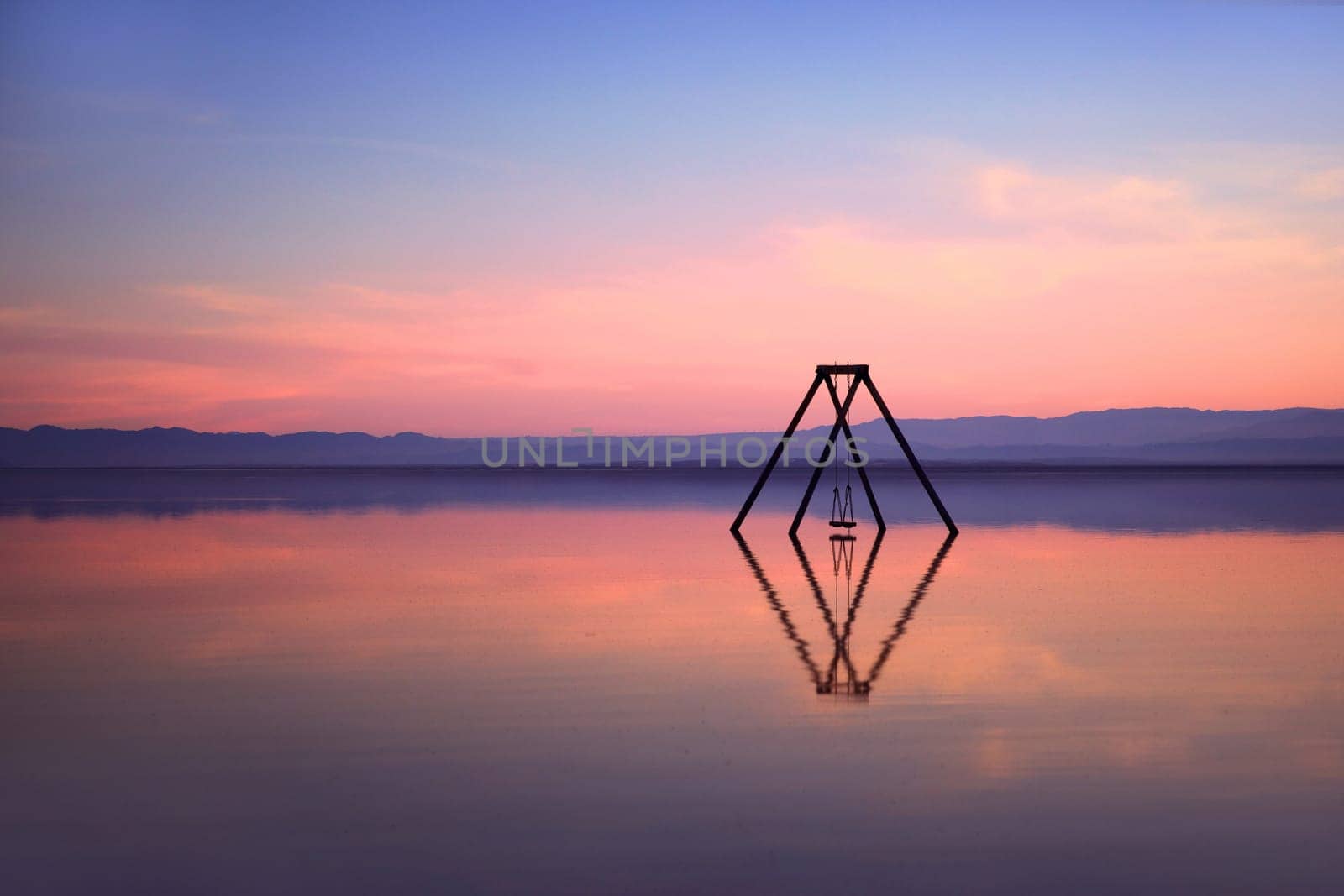 Calm and Peaceful Waters of Bombay Beach California in the Salton Sea