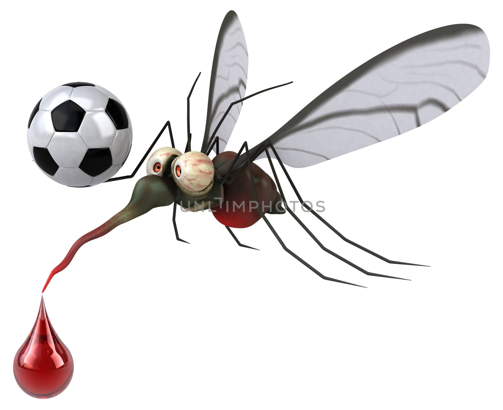Mosquito - 3D Illustration