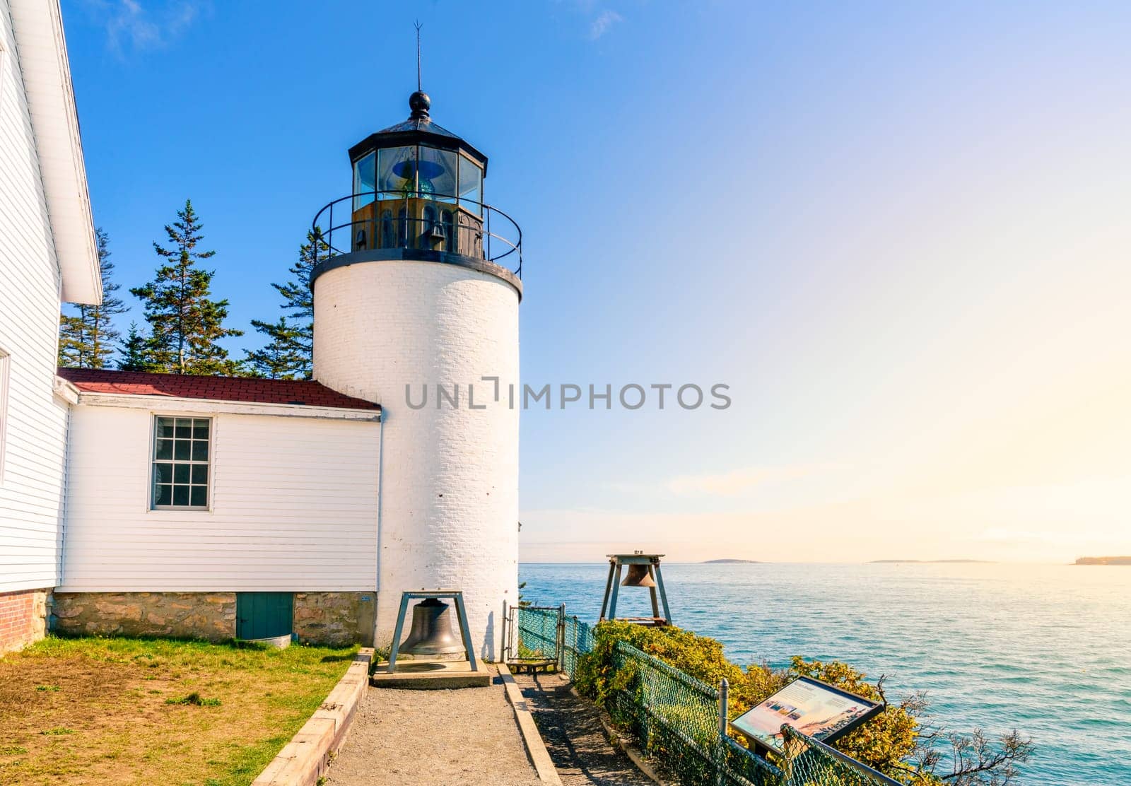 Bass Harbor Head Lighthouse in Acadia National Park, Maine
