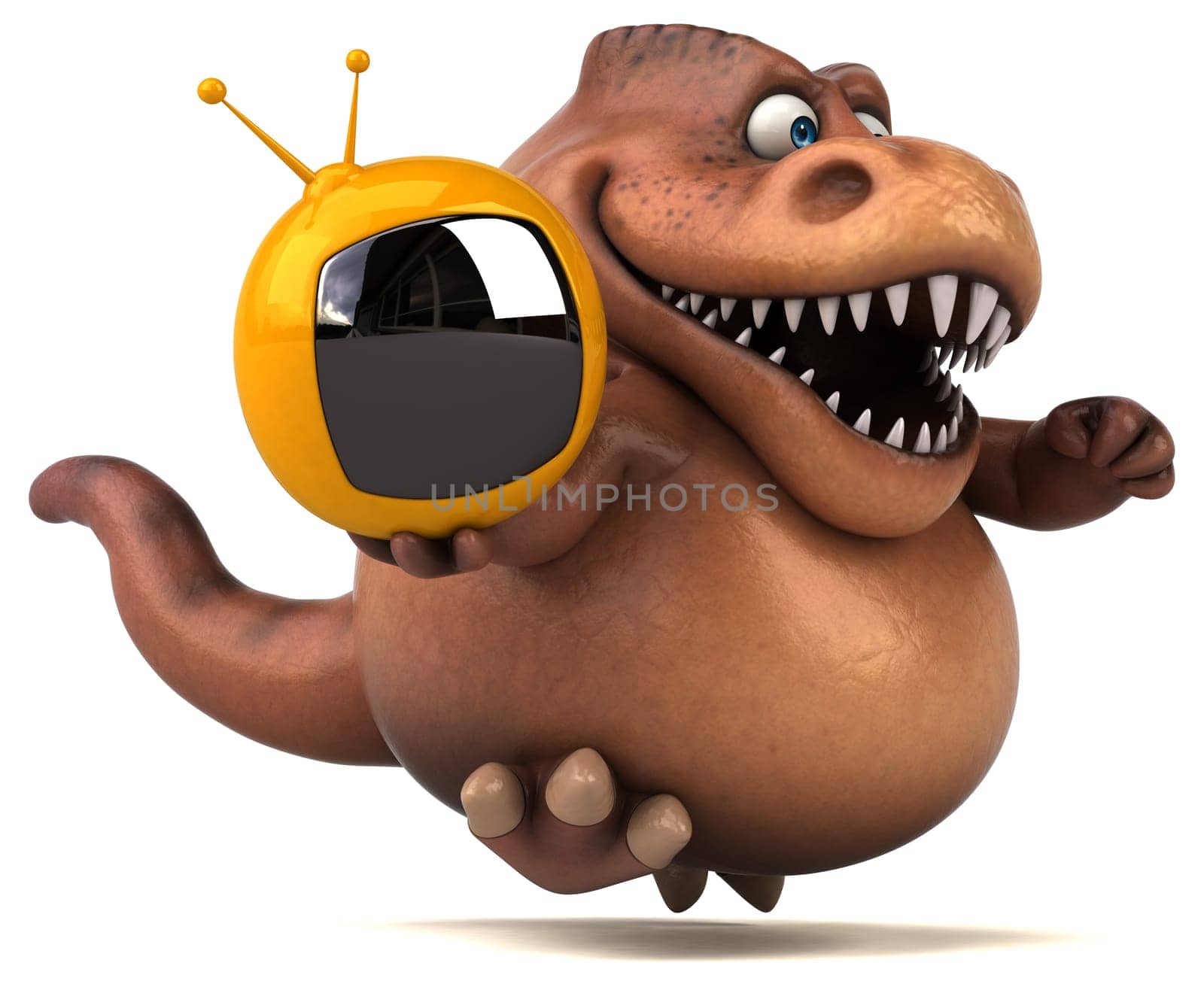 Fun Trex - 3D Illustration