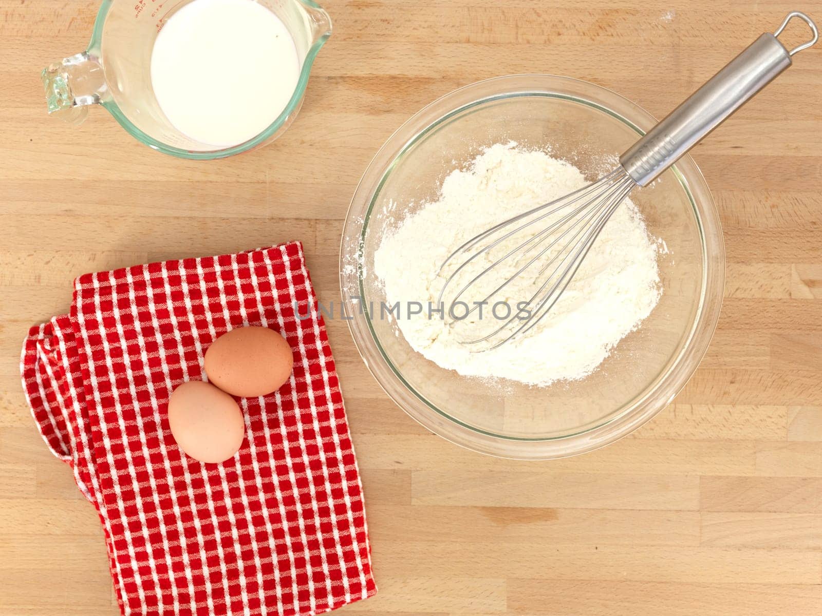 A close up shot of baking equipment