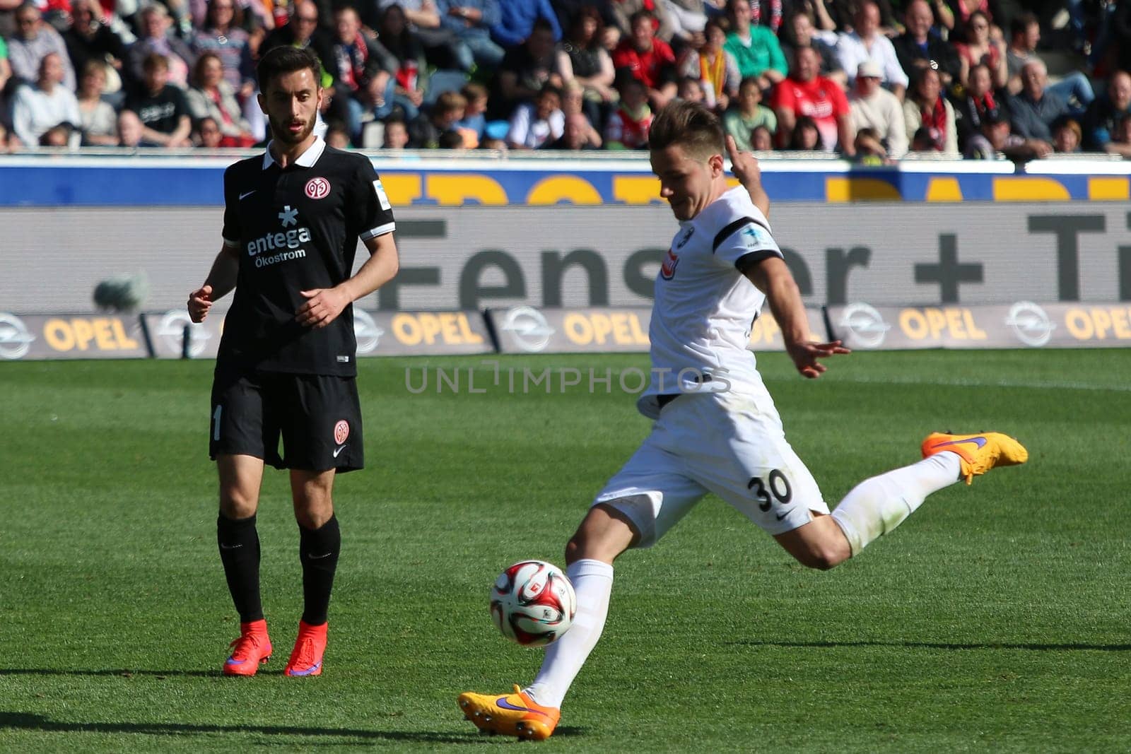 Good shooting posture but no goal