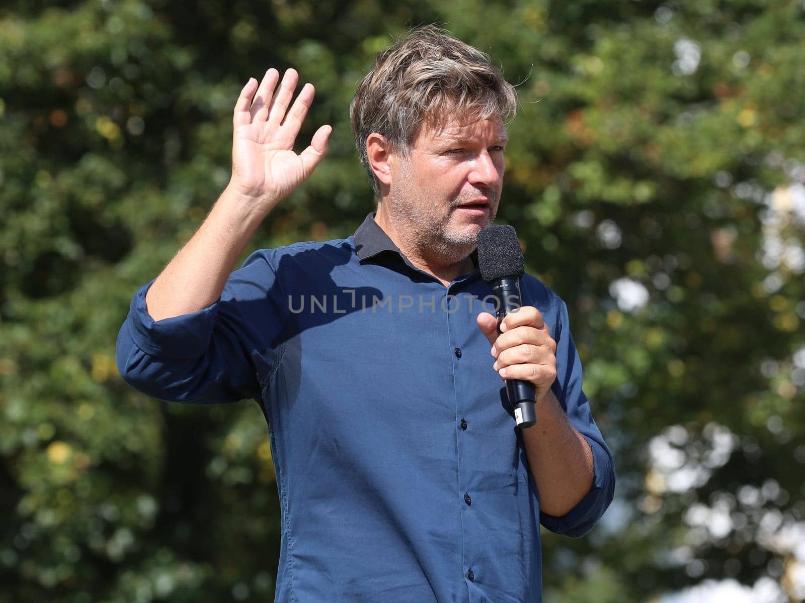 deutscher Politiker Robert Habeck Partei Bündnis 90 Die Grünen