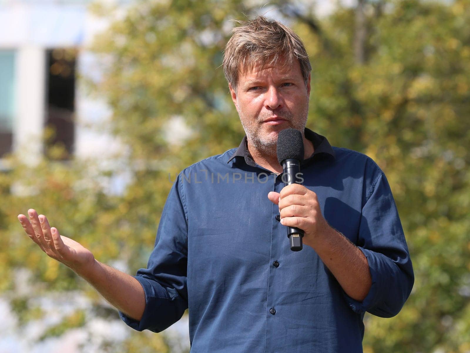 deutscher Politiker Robert Habeck Partei Bündnis 90 Die Grünen