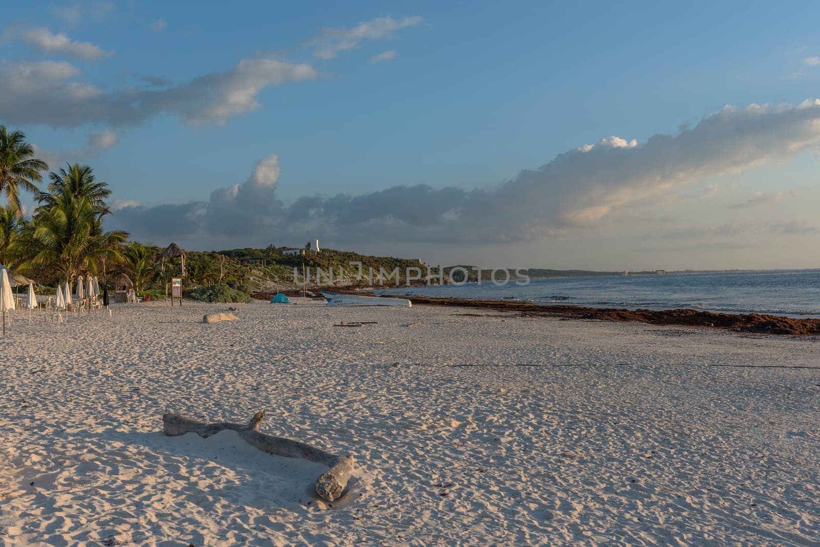 Sunrise on Tulum Beach, Quintana Roo, Mexico