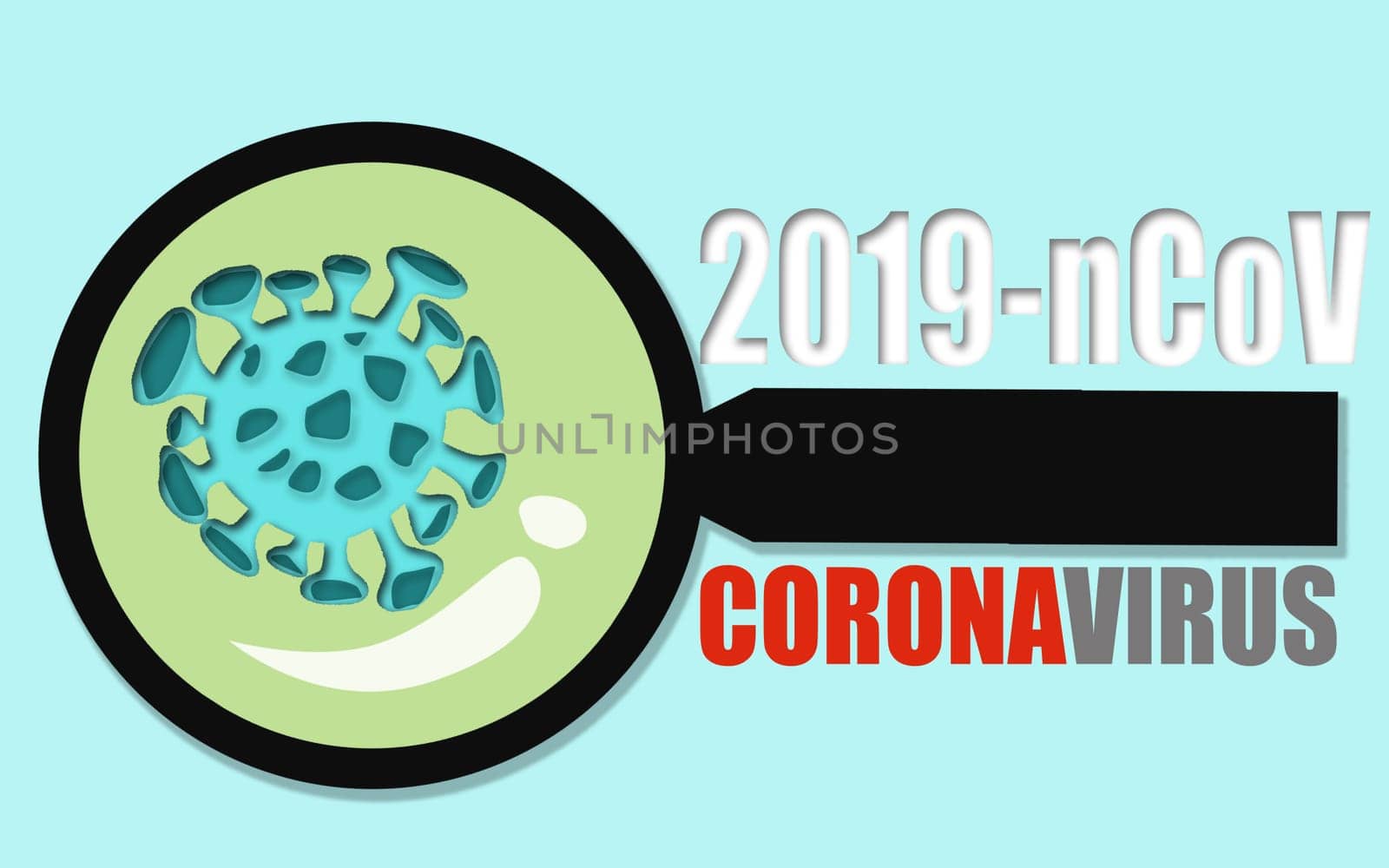 Wuhan coronavirus 2019-nCoV concept. An outbreak occurs in Wuhan, China. 3d rendering
