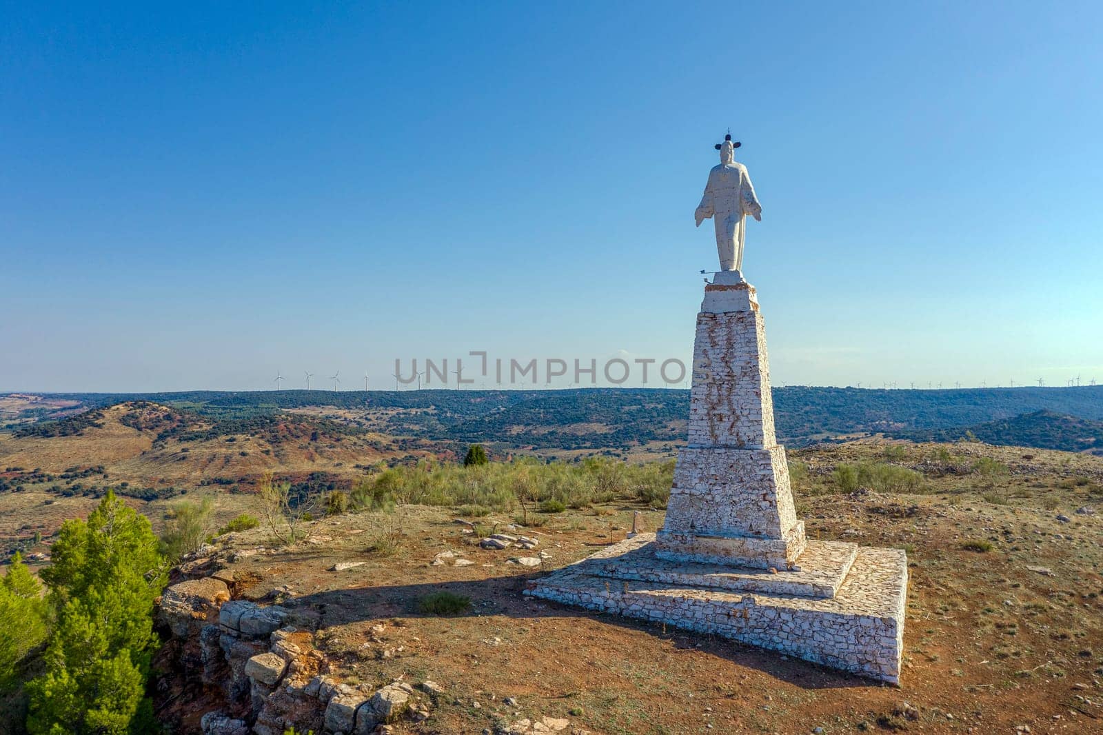 Sacred Heart of Jesus, On the hill of Santa Barbara, Alcaraz Albacete, Spain