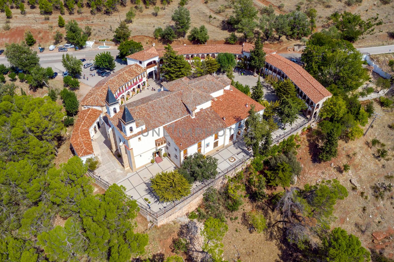 Sanctuary of Our Lady of Cortes. Alcaraz, in the province of Albacete. Autonomous Community of Castilla La Mancha. September 20 2021